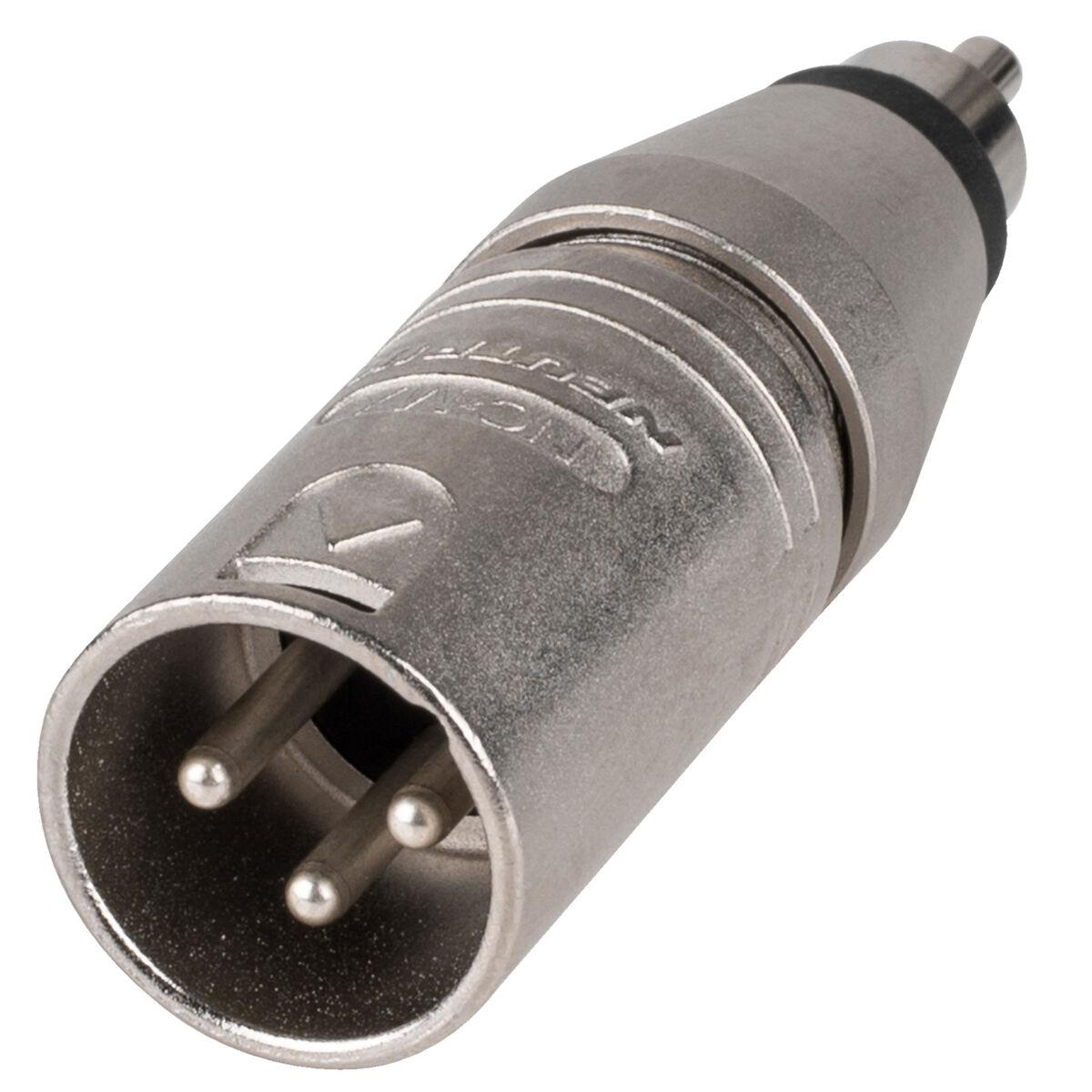 Neutrik Na Mpmm Pin Xlr Male To Rca Phono Plug Adapter